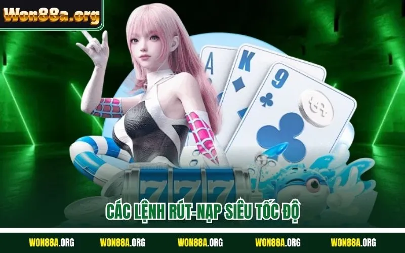 Các lệnh rút-nạp siêu tốc độ