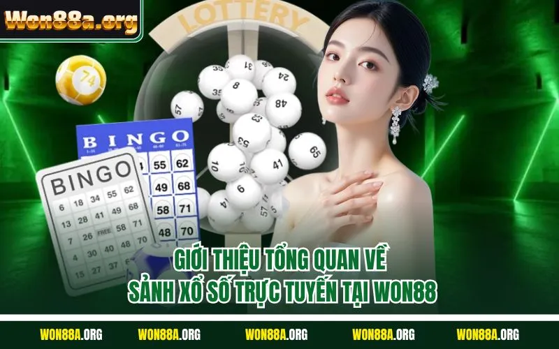Giới thiệu tổng quan về sảnh xổ số trực tuyến tại WON88