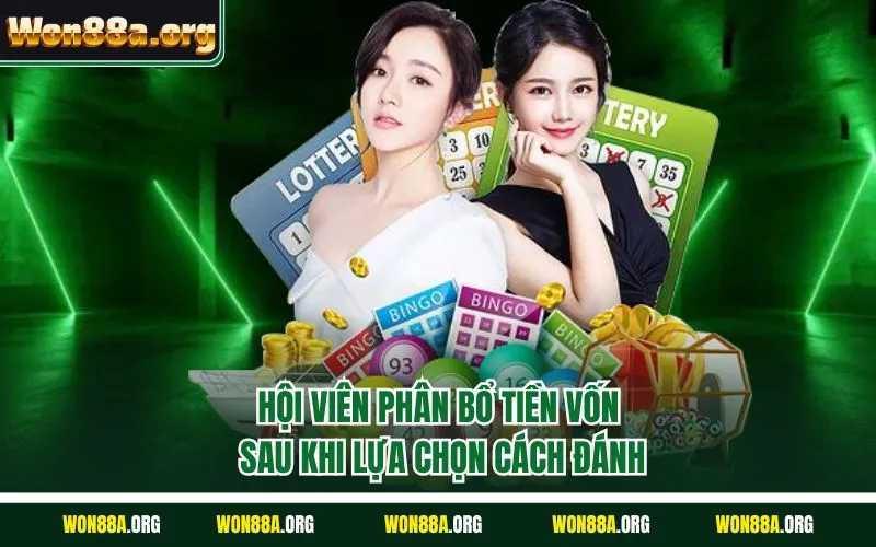 Hội viên phân bổ tiền vốn sau khi lựa chọn cách đánh