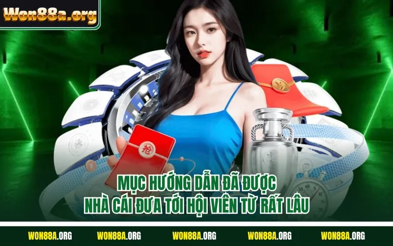 Mục hướng dẫn đã được nhà cái đưa tới hội viên từ rất lâu