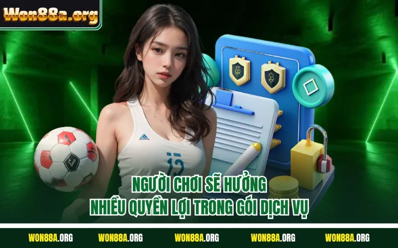 Người chơi sẽ hưởng nhiều quyền lợi trong gói dịch vụ