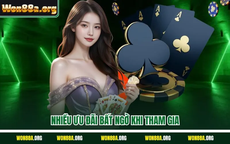 Nhiều ưu đãi bất ngờ khi tham gia 