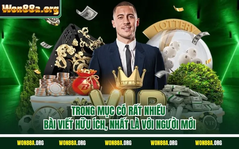 Trong mục có rất nhiều bài viết hữu ích, nhất là với người mới